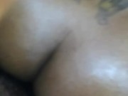 BIG BOOTY EBONY BEGS TO GET HER ASSHOLE POUNDED BY DADDY FAT DICK!!! 8/16
