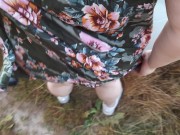 Russian naughty MILF fucked outdoor on the countryside 7/16