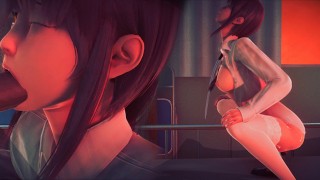 [HOMME À LA SCIE À CHAÎNE] Baise Makima (3D PORN 60 FPS)