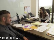 Office Work Meeting Leads To Bisexual Threeway - BiPhoria 2/16