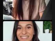 7 Mins in heaven with Aria and Danika Mori 2/16