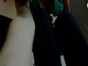 Giantess huge feet domination (POV foot domination, giant feet, crushing, trampling POV, big feet)