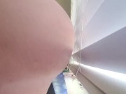 Slutty milf plays in front of window 🪟😍 5/16