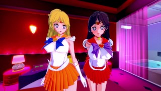 All Sailor Moon Porn - FOURSOME WITH SAILOR MARS AND SAILOR VENUS - SAILOR MOON PORN - RedTube