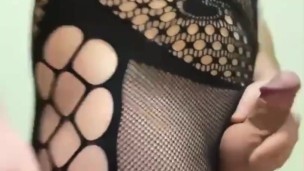 Butt pluged sissy