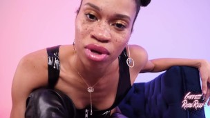 Goddess Rosie Reed Sissy Bitch Slut Femdom POV Ebony Goddess Give Up The Bitch Booty