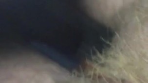Fuck extremely tight pussy with hairbrush