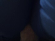 Puffer Jacket Fetish Guy Fucks Huge Shiny Coat. Humping on Bed. 10/16