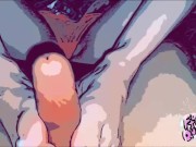 Cartoon footjob queen 7/16