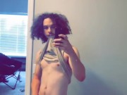 Big Dick Interracial Man Strokes Cock 