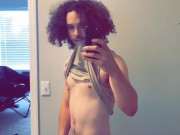 Stroking My Cock