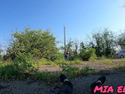 Crimson hair girl got lost on the old road sucked me off and onal 1/16