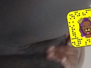 Risky Masturbating by the window