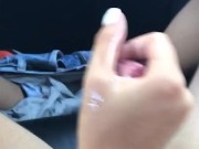 ex lotion handjob in car  1/16