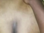 Busing a nutt on this ebony BBW ass 13/16