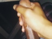 Black Pre Cum Play
