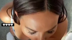 Jess Mike Miller Naughty NSFW TikTok trend POV blowjob begging you 