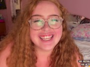 jerk off onto my eye glasses - eye fetish and eye contact JOI 6/16