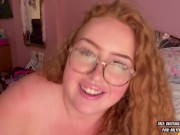 jerk off onto my eye glasses - eye fetish and eye contact JOI 9/16