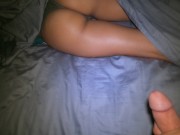 WAKING my girlfriends HOT MOM and FUCKING her RAW until I CUMMED on her ass 2/16