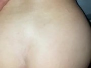 Sexy blonde girl with big tits gets a creampie from boyfriend    12/16