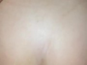 Sexy blonde girl with big tits gets a creampie from boyfriend    8/16