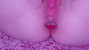 Fucking myself with my dildo