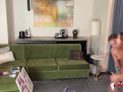 College Girls Anya & Lexie have some Nude Fun with Paint 15/16