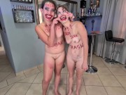 Two stupid sluts degrading themselves 10/16