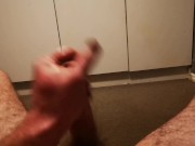 Quietly Stroking My Dick