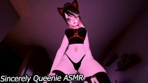 ASMR Neko Sucubbus Manger et ronronner