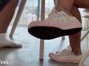 PREV Goddess Kiffa - Marketing office intern turned into foot slave SWEATY FEET FOOT WORSHIP 7/16