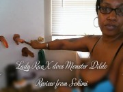 Lady Rae review for Monster Dildo from Sohimi ~ LEAKED OnlyFans: ladyraeworld 2/16