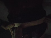 My neighbor is very afraid of a thunderstorm, I distract her with a dick. 9/16