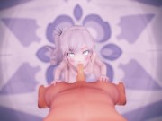 RWBY - Weiss Sloppy Blowjob [UNCENSORED HENTAI 4K MMD]