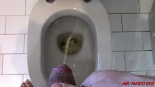 POV - Watch me piss from my cock point of view