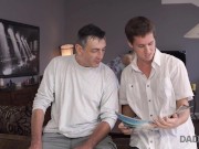 DADDY4K Chesty gal satisfies her needs using old cock of BFs father 1/16