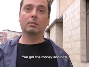 HUNT4K Man nails blonde to teach girls man to take care of her needs 3/16