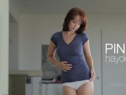 Hayden Pleasures Herself with Toy 1/16