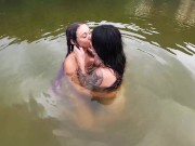 TWO NAUGHTY GIRLS FUCKING ON THE LAKE 3/16
