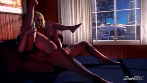 DesireSFM-Supergirl gets taken by Wonder Woman3D PORN