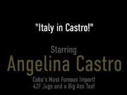Thick Cuban Angelina Castro And Italian Roberta Gemma Give Double Blowjob! 1/16