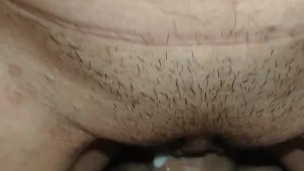 I wakeup horny and ride my boy, in the morning creampie pussy