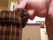 Horny couple fucks in the living room 11/16