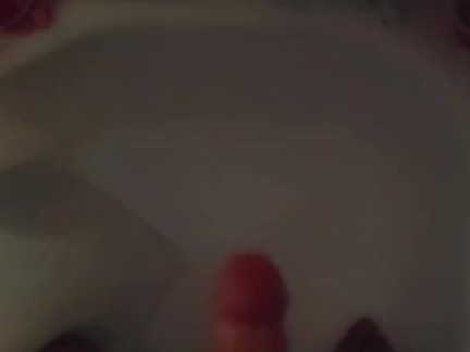 Dark shower stroking