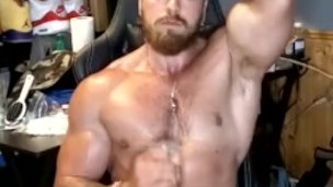 Jerking it while my friends watch