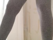 Peeing my pants trying to hold my bladder 1/16