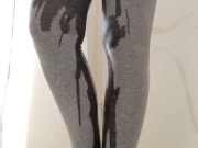 Peeing my pants trying to hold my bladder 12/16