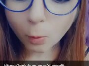 Meet best nerdy girl on onlyfans