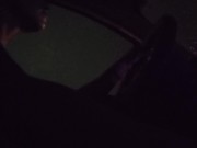 Horny After Work so I CUM, Drive Naked, and CUM AGAIN 8/16